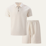 Brooks | Men's Polo Shirt and Shorts Summer Set