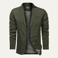 Gresham blazer in Army Green