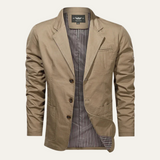 Marshall | Lightweight Cotton Single-Breasted Blazer for Men