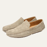Nolan | Men's Suede Slip On Driving Loafers