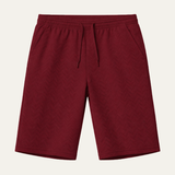 Gavin | Textured Relaxed Fit Drawstring Shorts