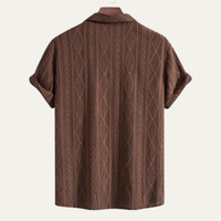 Diego | Textured Short Sleeve Shirt