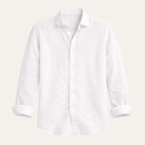 Alec | Men's Casual Lightweight Button-Up Linen Shirt
