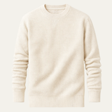 Mateo | Loose Fit Waffle Texture Knit Jumper for Men