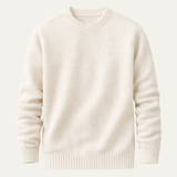 Murphy | Men's Comfortable Ribbed Hem Knit Jumper