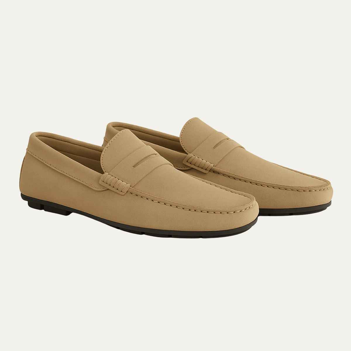 Nasir | Men's Suede Slip On Loafers