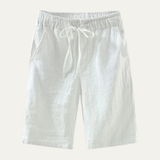 Jonah | Men's Lightweight Linen Drawstring Summer Shorts
