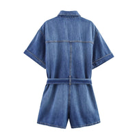 Alyssa | denim romper