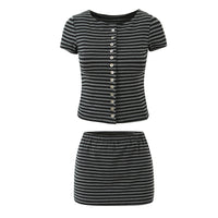 Sophie | striped matching set