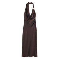 Yasmin | halter neck dress
