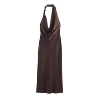 Yasmin | halter neck dress