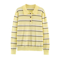 Iris | striped knit top