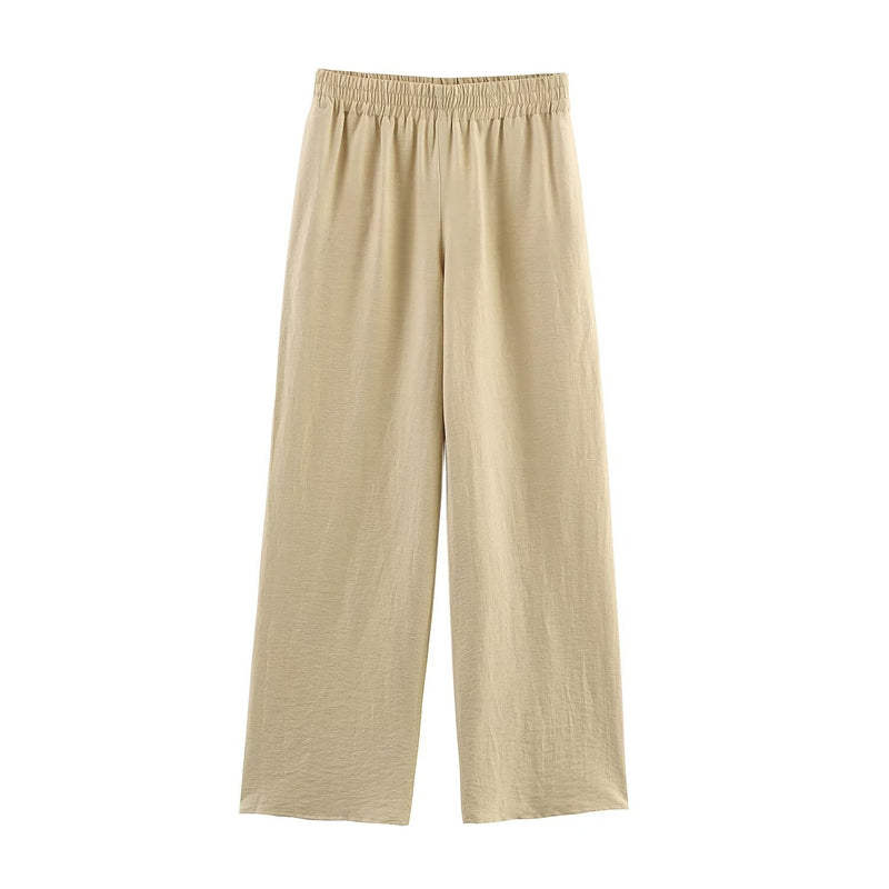 Julia | linen wide leg pants