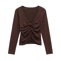 Annabelle | ruched crop top