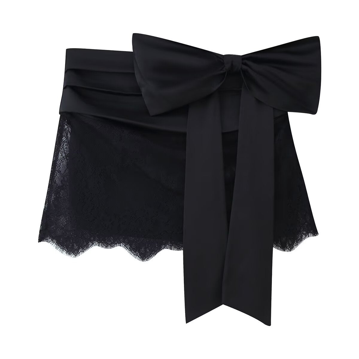 Daisy | lace mini skirt