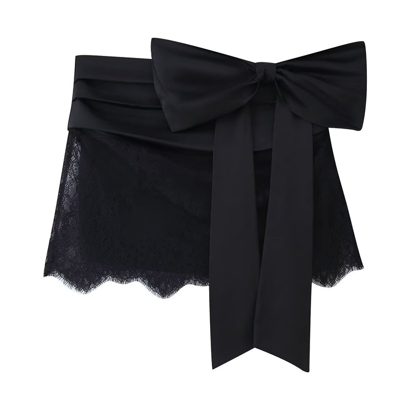 Daisy | lace mini skirt