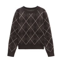 Cressida | argyle knit top
