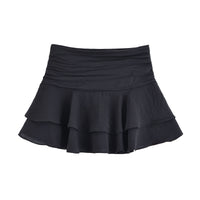 Megan | polka dot mini skirt