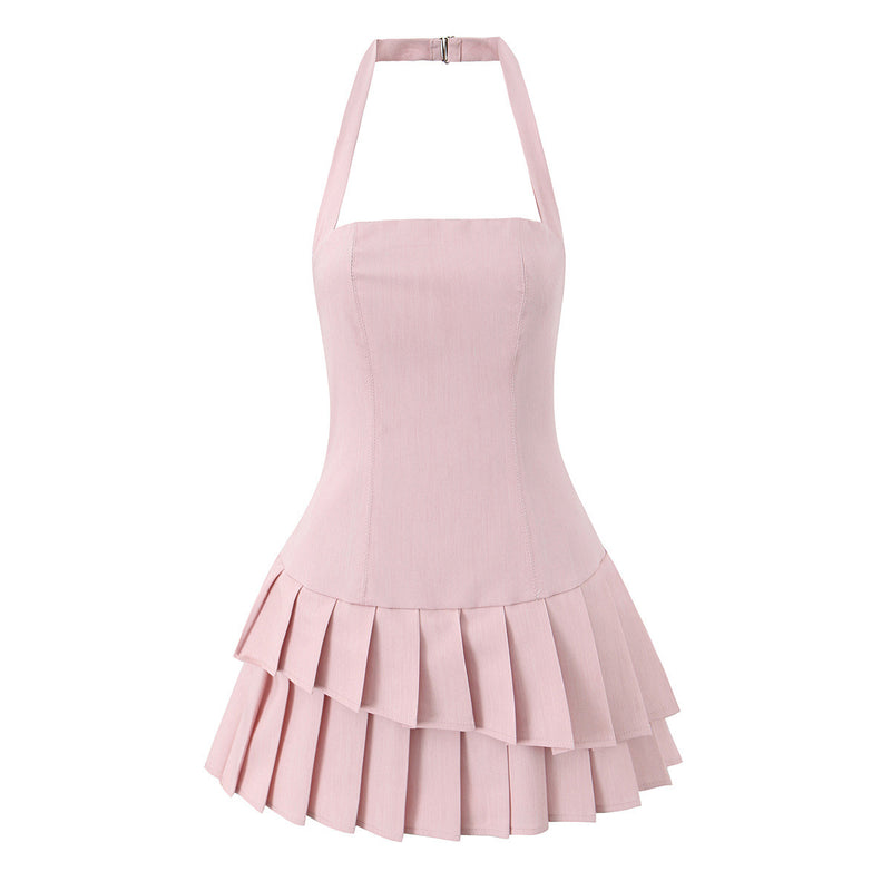 Naomi | halter neck dress