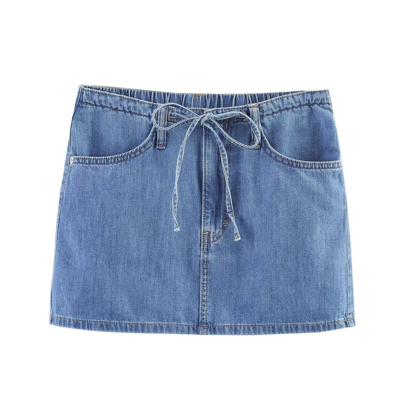 Emily | denim mini skirt