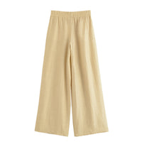Elspeth | linen wide leg pants