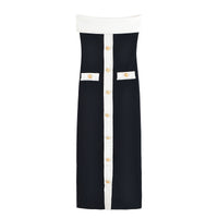 Bridget | strapless summer dress