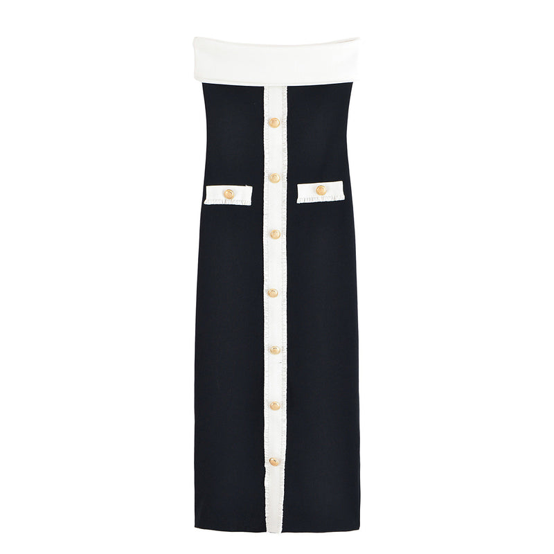 Bridget | strapless summer dress