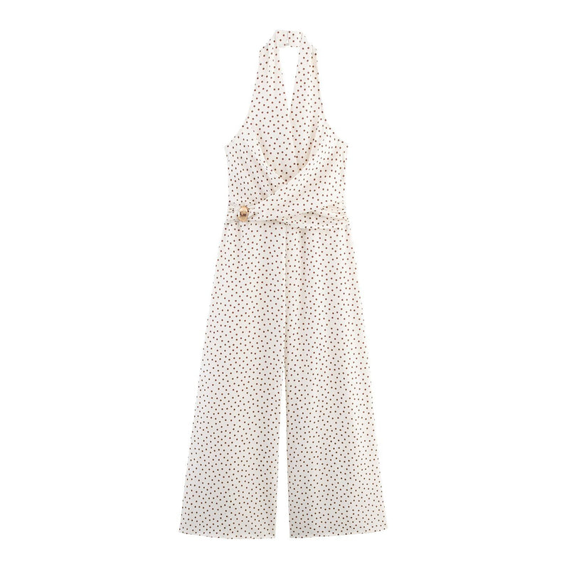 Gracie | halter wide leg jumpsuit