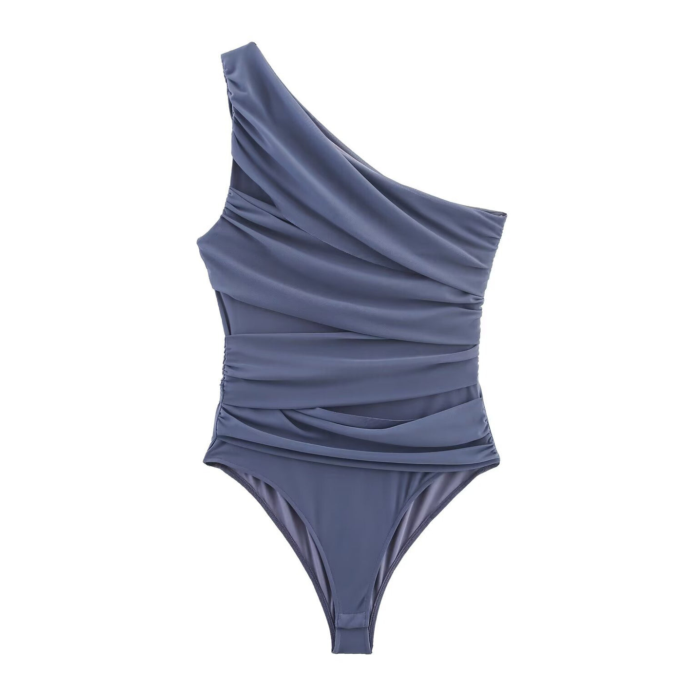Lara | one shoulder ruched top