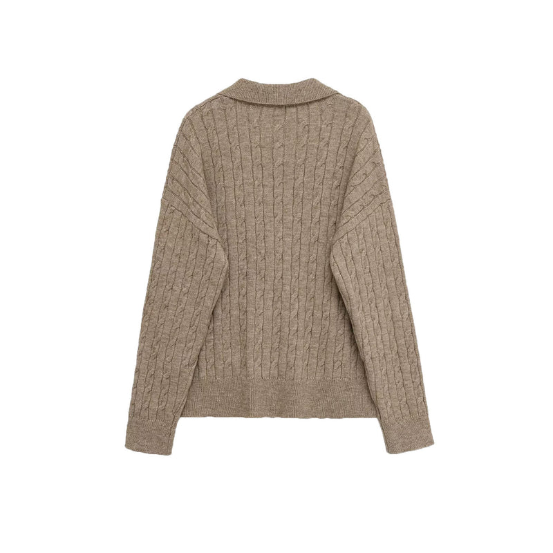 Holly | cropped knit top