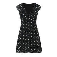 Harriet | polka dot mini dress