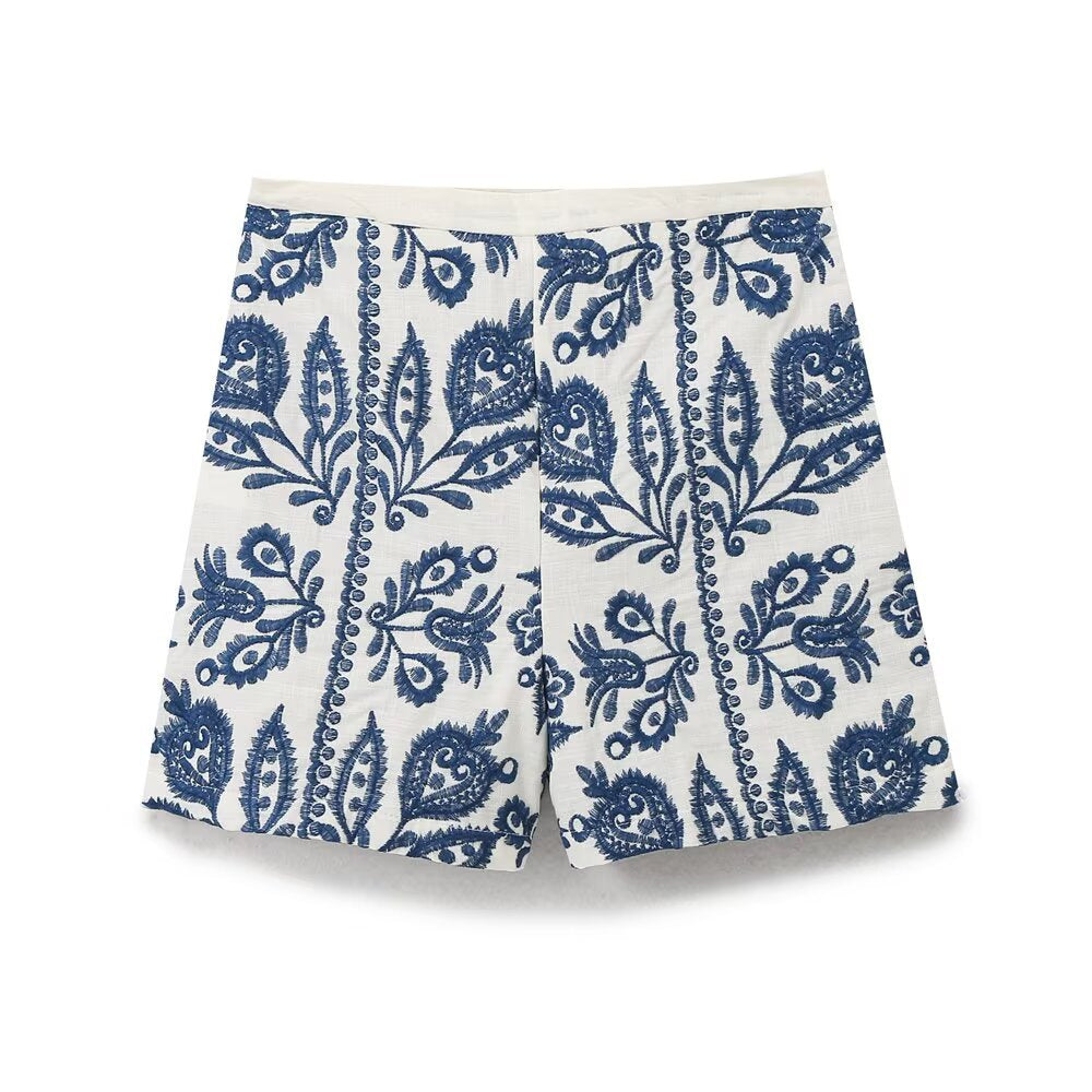Bella | linen shorts