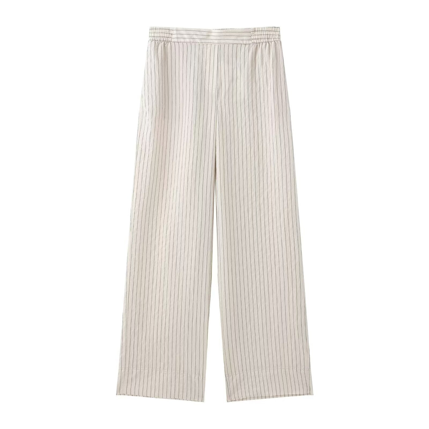 Grace | linen wide leg pants