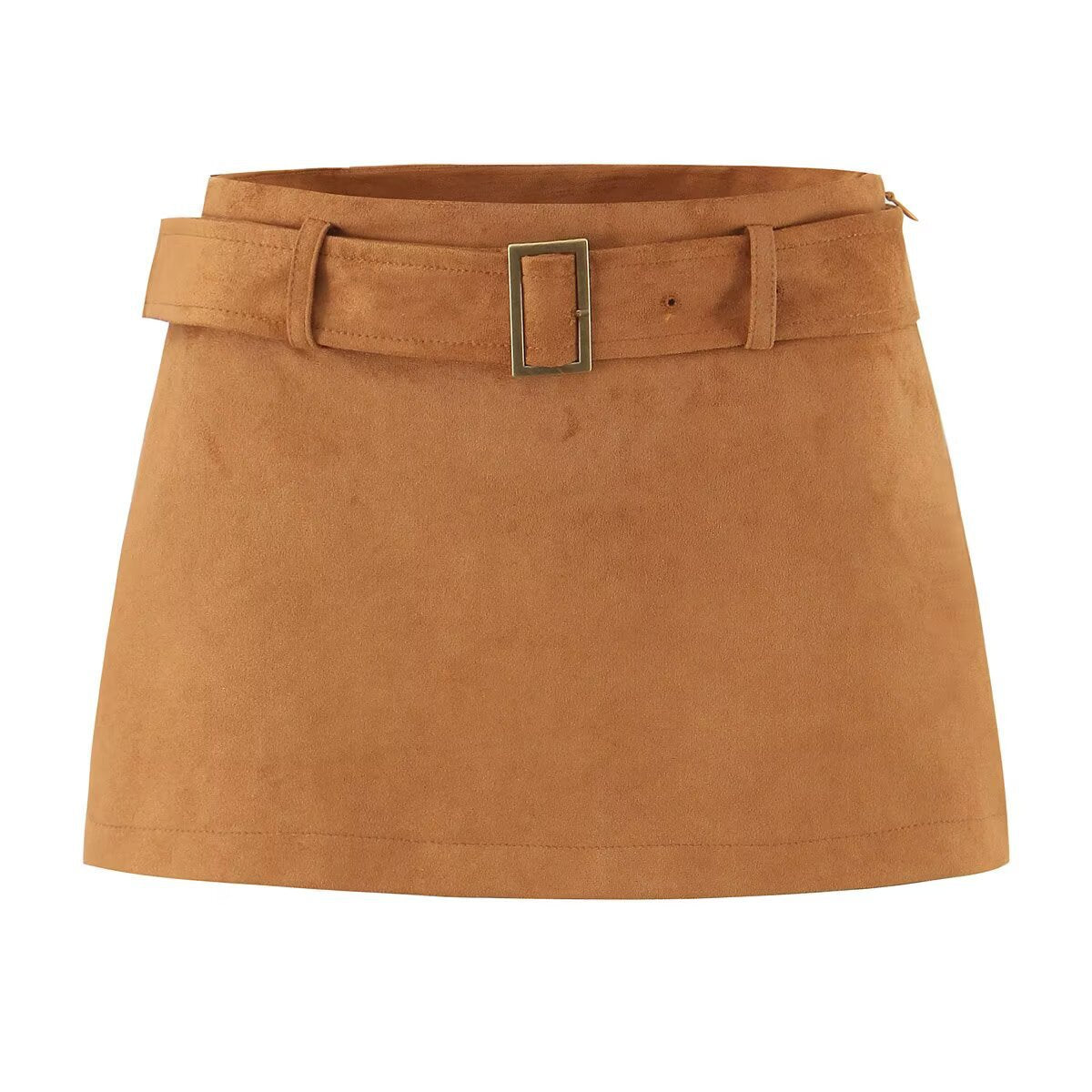 Edith | belted mini skirt