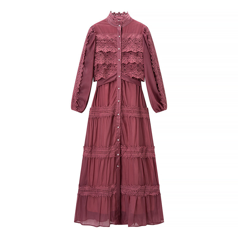 Cara | tiered maxi dress