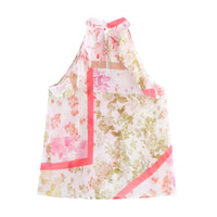 Lena | floral halter top