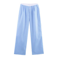 Charlotte | striped wide leg pants