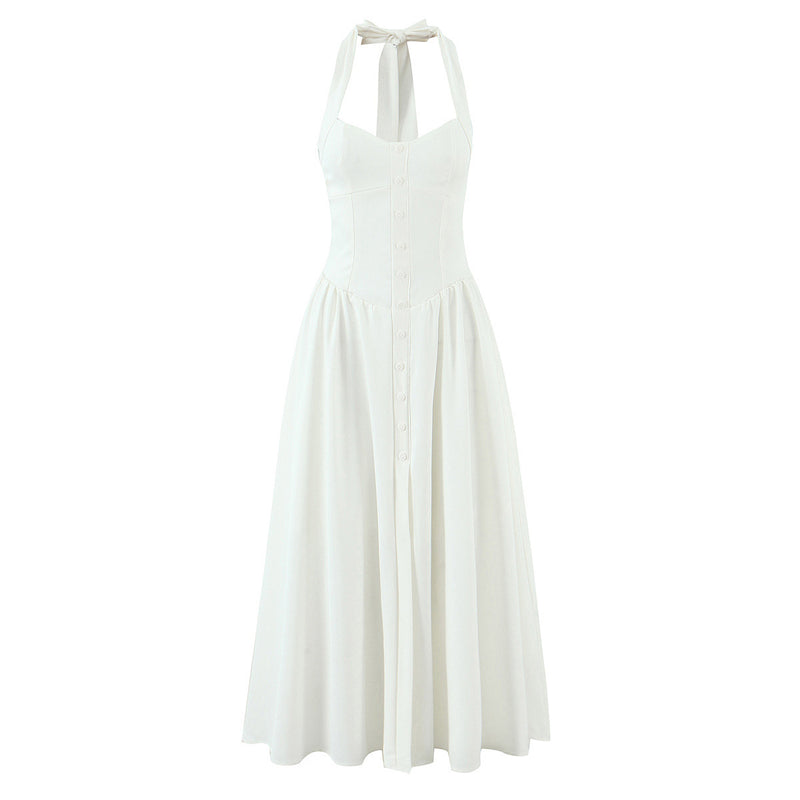 Faye | halter neck dress