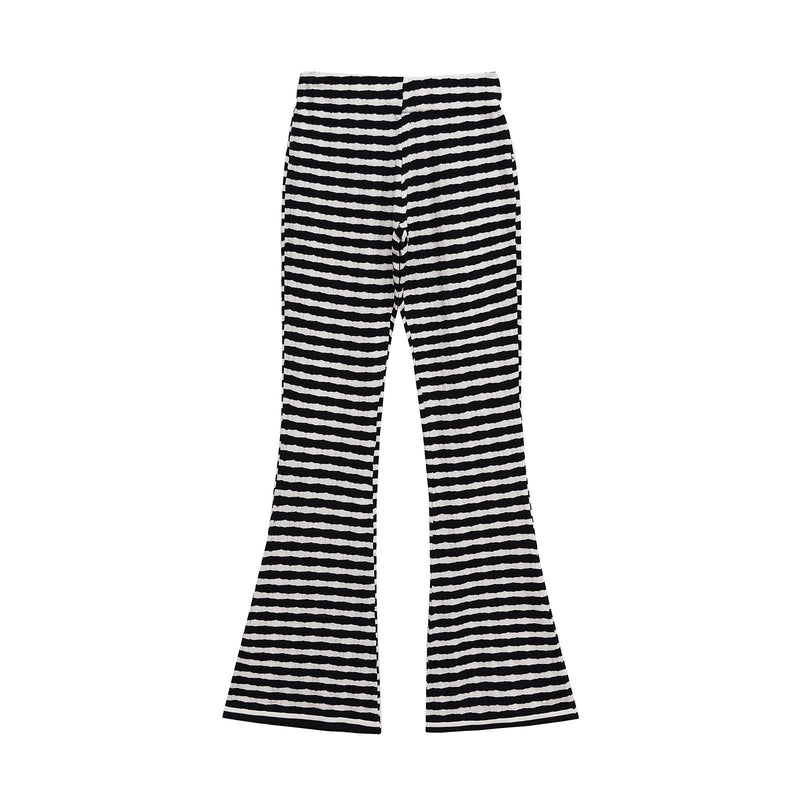 Harriet | striped wide leg pants