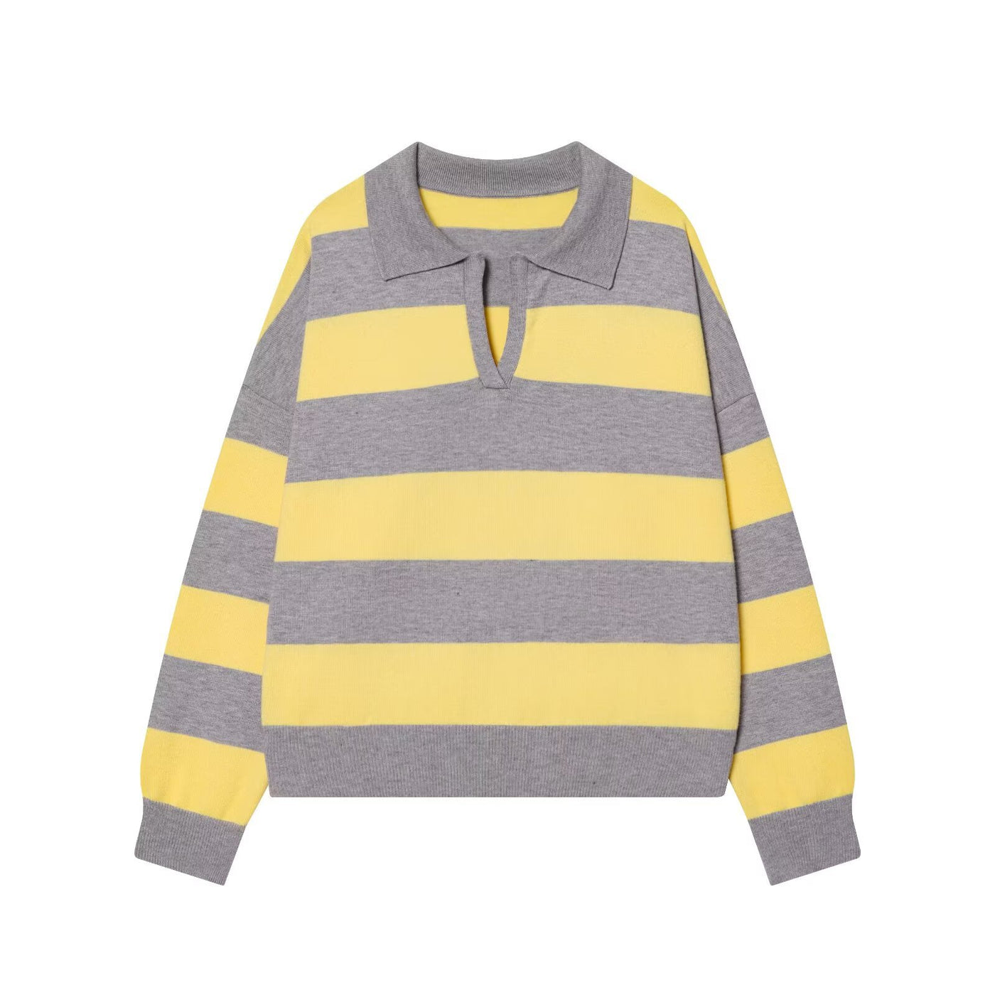 Amber | striped knit top
