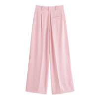 Martha | linen wide leg pants