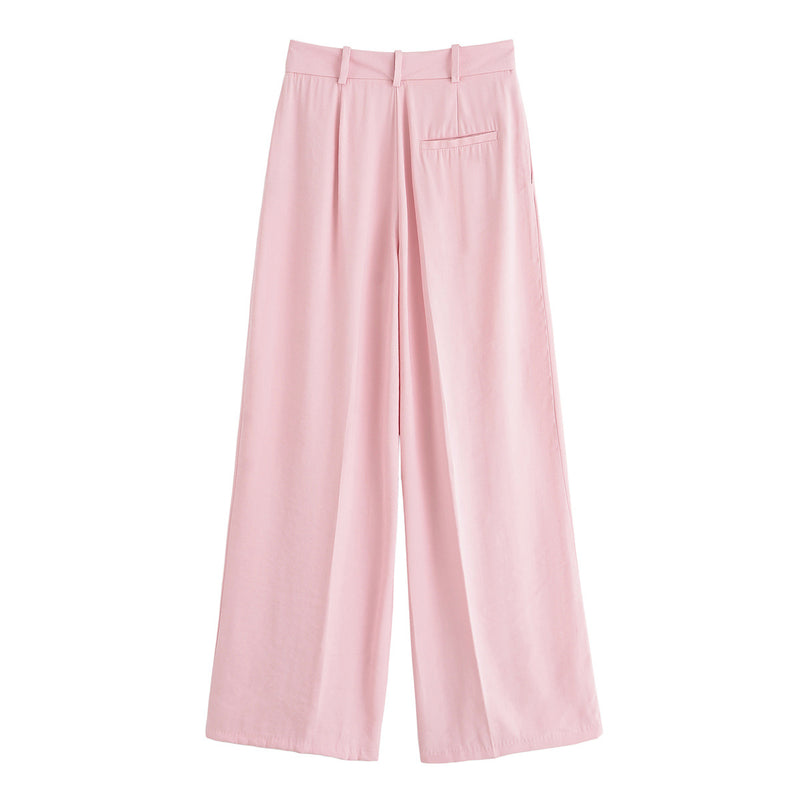 Martha | linen wide leg pants