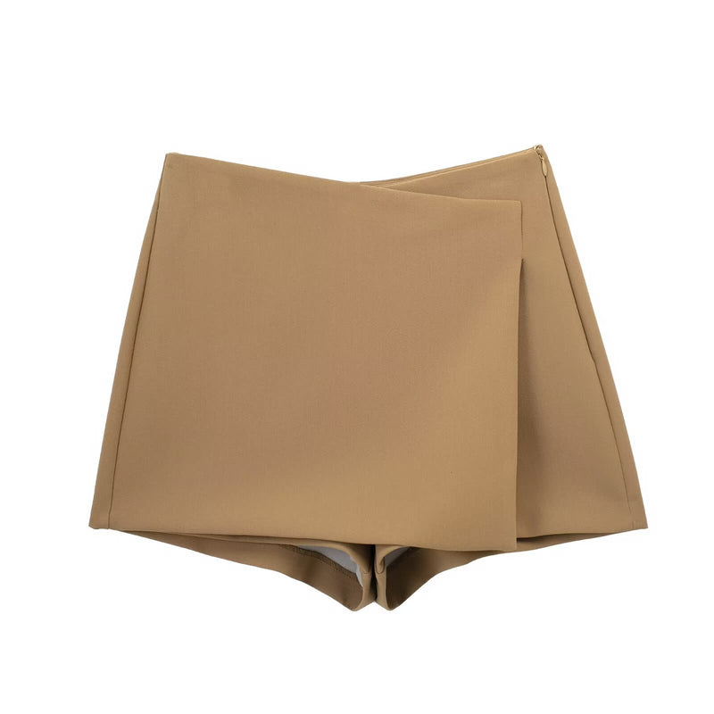 Effie | Wrap-Front Mini Skirt