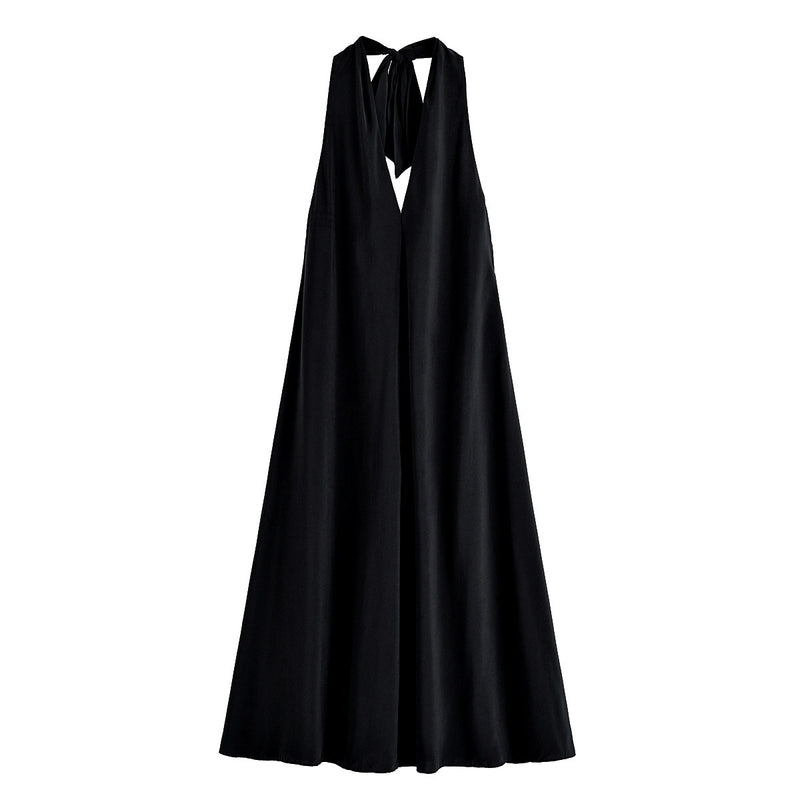 Saffron | halter neck dress