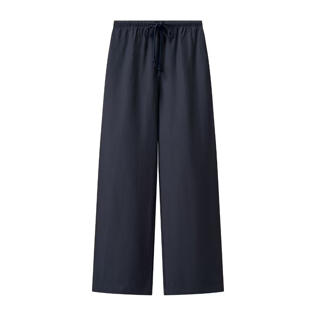 Eliza | linen wide leg pants