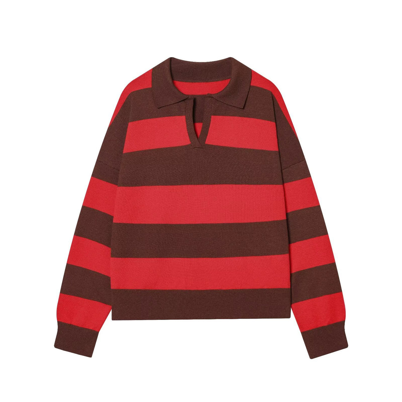 Amber | striped knit top