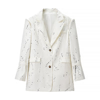 Lois | white blazer