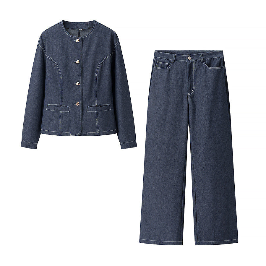 Lola | denim matching set