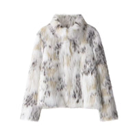 Rose | faux fur jacket