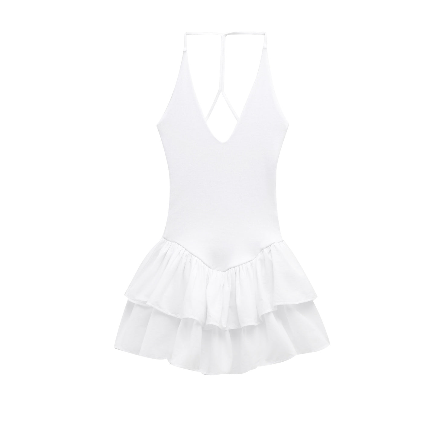 Nicole | halter neck mini dress